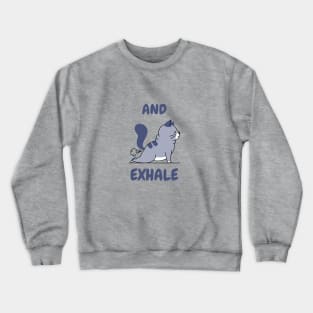 Cat Yoga Crewneck Sweatshirt